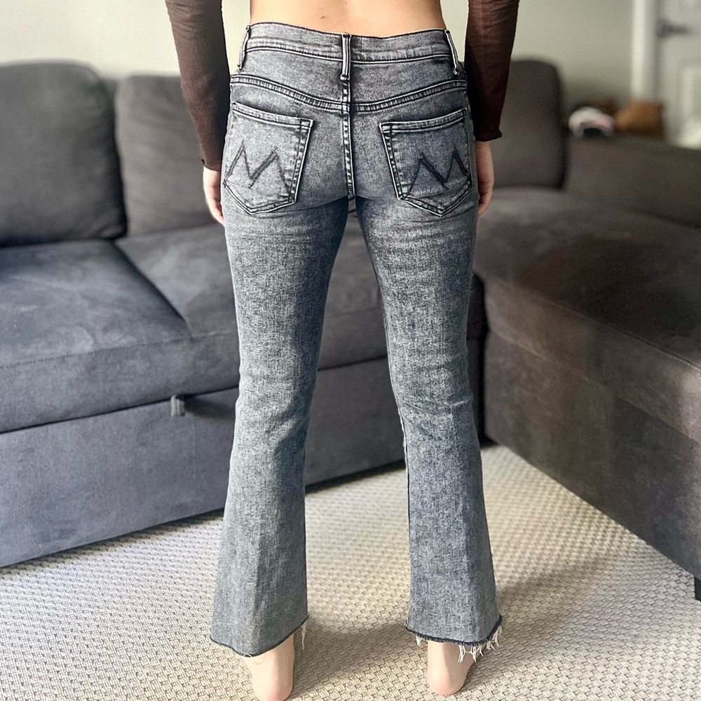 Mother the insider crop step fray jeans - Train Stops - Size 26